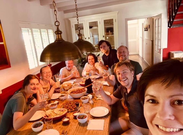 Hanna Shybayeva and her squad